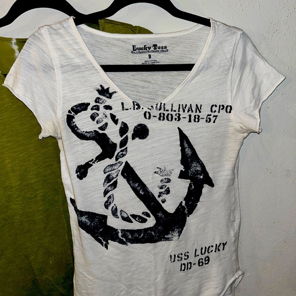 Bundle of Three Lucky Brand Tees - Picture 7 of 8